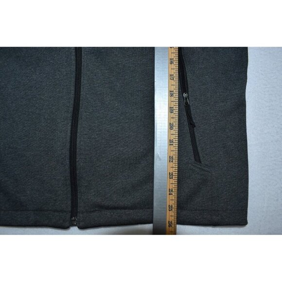 The North Face Windwall Men's Jacket Size M Soft Shell Fleece Gray Co Embroidery - Picture 16 of 16
